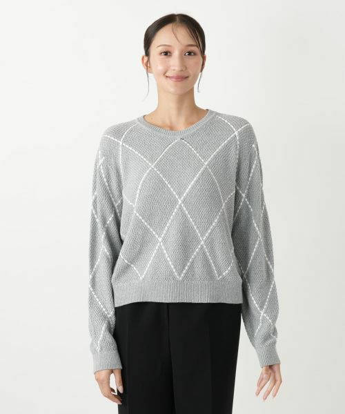 Leilian PLUS HOUSE / レリアンプラスハウス ニット・セーター | ニットプルオーバー【NEMIKA】 | 詳細10