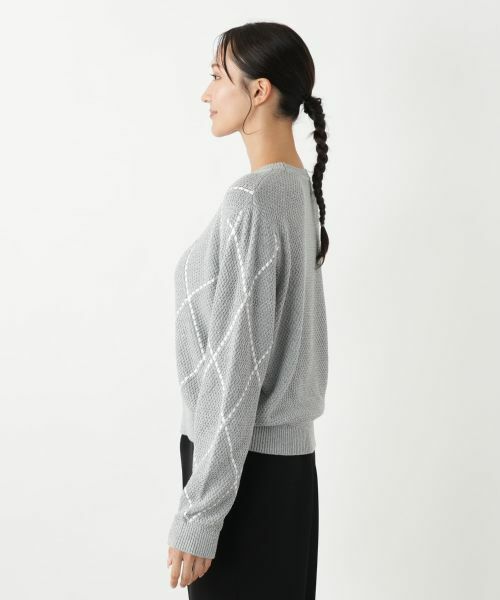 Leilian PLUS HOUSE / レリアンプラスハウス ニット・セーター | ニットプルオーバー【NEMIKA】 | 詳細11