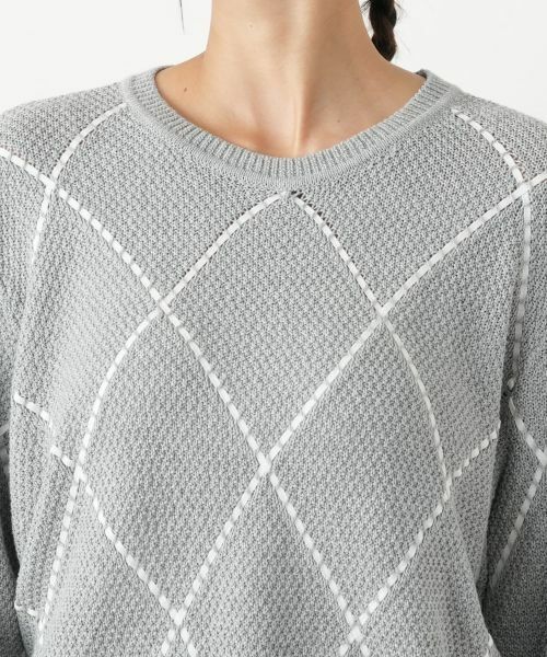 Leilian PLUS HOUSE / レリアンプラスハウス ニット・セーター | ニットプルオーバー【NEMIKA】 | 詳細13