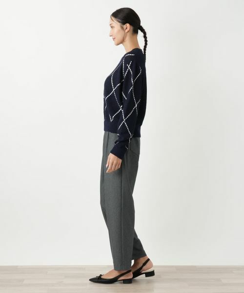 Leilian PLUS HOUSE / レリアンプラスハウス ニット・セーター | ニットプルオーバー【NEMIKA】 | 詳細2