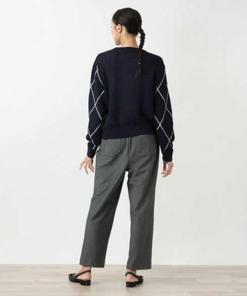 Leilian PLUS HOUSE / レリアンプラスハウス ニット・セーター | ニットプルオーバー【NEMIKA】 | 詳細3