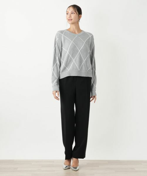 Leilian PLUS HOUSE / レリアンプラスハウス ニット・セーター | ニットプルオーバー【NEMIKA】 | 詳細7