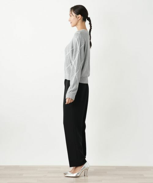 Leilian PLUS HOUSE / レリアンプラスハウス ニット・セーター | ニットプルオーバー【NEMIKA】 | 詳細8