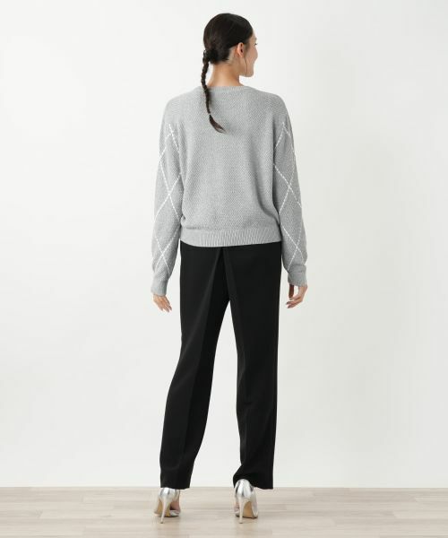 Leilian PLUS HOUSE / レリアンプラスハウス ニット・セーター | ニットプルオーバー【NEMIKA】 | 詳細9