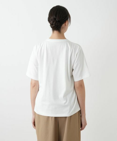 Leilian PLUS HOUSE / レリアンプラスハウス Tシャツ | 猫刺繍クルーネックカットソー【NEMIKA】 | 詳細6