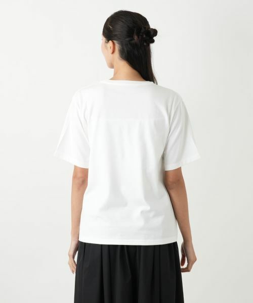 Leilian PLUS HOUSE / レリアンプラスハウス Tシャツ | 【ウォッシャブル】半袖カットソー【NEMIKA】 | 詳細6