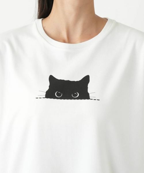 Leilian PLUS HOUSE / レリアンプラスハウス Tシャツ | 【ウォッシャブル】半袖カットソー【NEMIKA】 | 詳細7