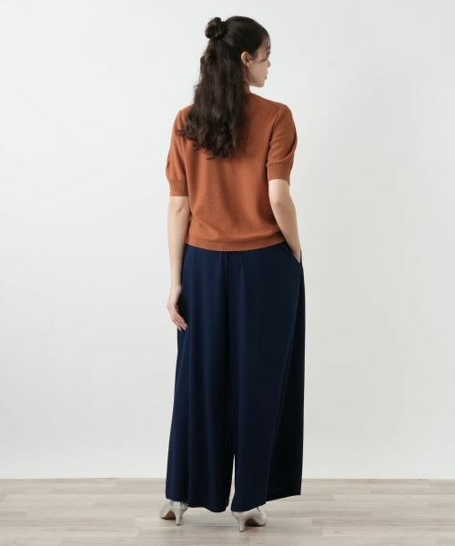 Leilian PLUS HOUSE / レリアンプラスハウス ニット・セーター | スパンコールクルーネックニット【BOURGE】 | 詳細3