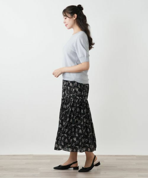 Leilian PLUS HOUSE / レリアンプラスハウス ニット・セーター | スパンコールクルーネックニット【BOURGE】 | 詳細8