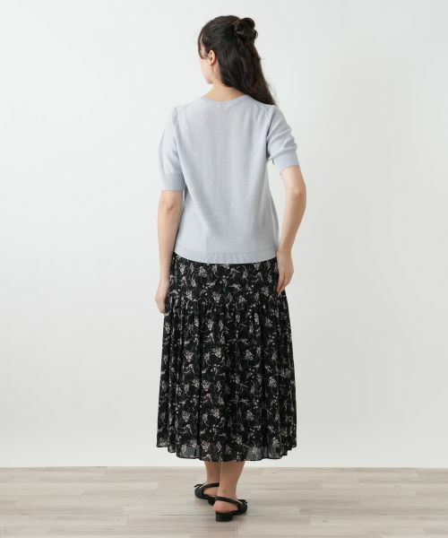 Leilian PLUS HOUSE / レリアンプラスハウス ニット・セーター | スパンコールクルーネックニット【BOURGE】 | 詳細9