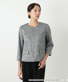Leilian PLUS HOUSE / レリアンプラスハウス テーラードジャケット | ジャケット【BOURGE】