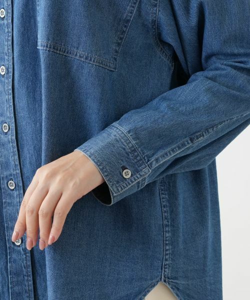 Leilian PLUS HOUSE / レリアンプラスハウス シャツ・ブラウス | 羽織ブラウス【L JEANS】 | 詳細10