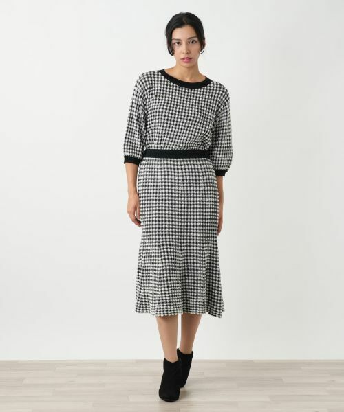 Leilian PLUS HOUSE / レリアンプラスハウス ミニ・ひざ丈スカート | スカート【BOURGE】 | 詳細1