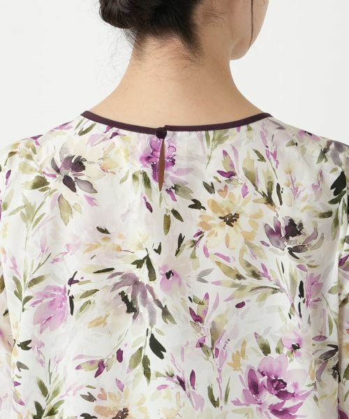 Leilian PLUS HOUSE / レリアンプラスハウス シャツ・ブラウス | 花柄ブラウス【Leilian WHITE LABEL】 | 詳細11
