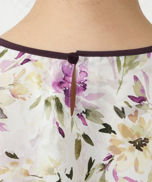 Leilian PLUS HOUSE / レリアンプラスハウス シャツ・ブラウス | 花柄ブラウス【Leilian WHITE LABEL】 | 詳細12