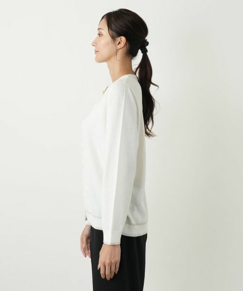 Leilian PLUS HOUSE / レリアンプラスハウス カーディガン・ボレロ | カーディガン【CORSINI & PROTI】 | 詳細8