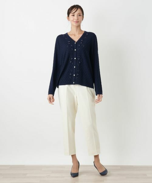 Leilian PLUS HOUSE / レリアンプラスハウス カーディガン・ボレロ | カーディガン【CORSINI & PROTI】 | 詳細1