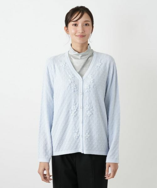 Leilian PLUS HOUSE / レリアンプラスハウス カーディガン・ボレロ | カーディガン【CORSINI & PROTI】 | 詳細10