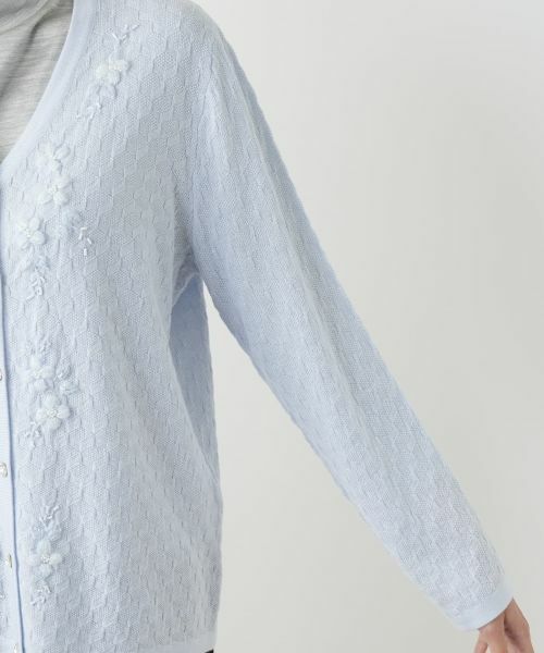 Leilian PLUS HOUSE / レリアンプラスハウス カーディガン・ボレロ | カーディガン【CORSINI & PROTI】 | 詳細15