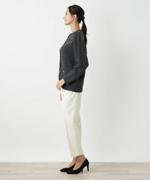 Leilian PLUS HOUSE / レリアンプラスハウス カーディガン・ボレロ | カーディガン【CORSINI & PROTI】 | 詳細2