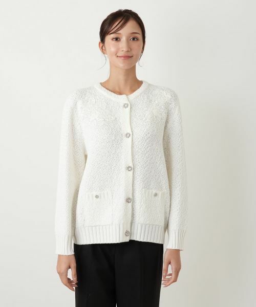 Leilian PLUS HOUSE / レリアンプラスハウス カーディガン・ボレロ | カーディガン【CORSINI & PROTI】 | 詳細7