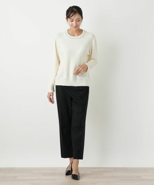 Leilian PLUS HOUSE / レリアンプラスハウス ニット・セーター | セーター【CORSINI & PROTI】 | 詳細4