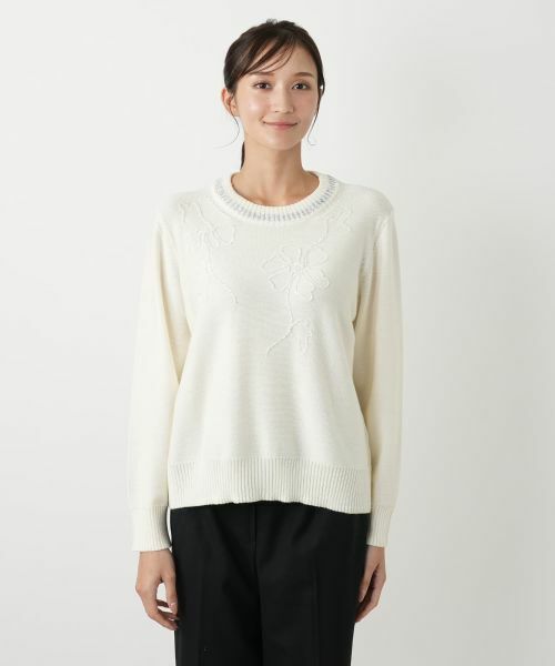 Leilian PLUS HOUSE / レリアンプラスハウス ニット・セーター | セーター【CORSINI & PROTI】 | 詳細7