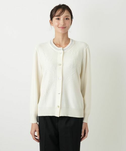 Leilian PLUS HOUSE / レリアンプラスハウス カーディガン・ボレロ | カーディガン【CORSINI & PROTI】 | 詳細7