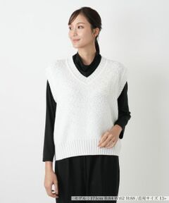 Leilian PLUS HOUSE / レリアンプラスハウス テーラードジャケット | ベスト【CORSINI & PROTI】