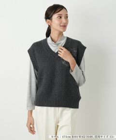 Leilian PLUS HOUSE / レリアンプラスハウス テーラードジャケット | ベスト【CORSINI & PROTI】