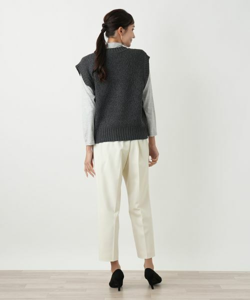 Leilian PLUS HOUSE / レリアンプラスハウス テーラードジャケット | ベスト【CORSINI & PROTI】 | 詳細3