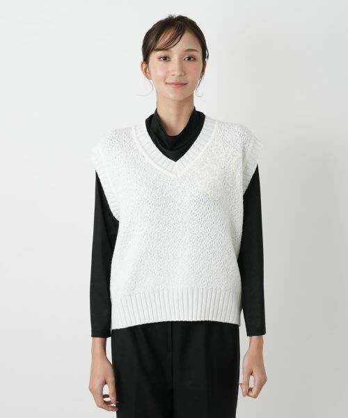 Leilian PLUS HOUSE / レリアンプラスハウス テーラードジャケット | ベスト【CORSINI & PROTI】 | 詳細7