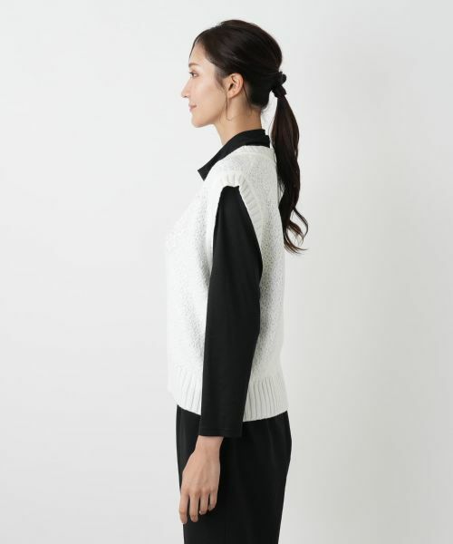 Leilian PLUS HOUSE / レリアンプラスハウス テーラードジャケット | ベスト【CORSINI & PROTI】 | 詳細8