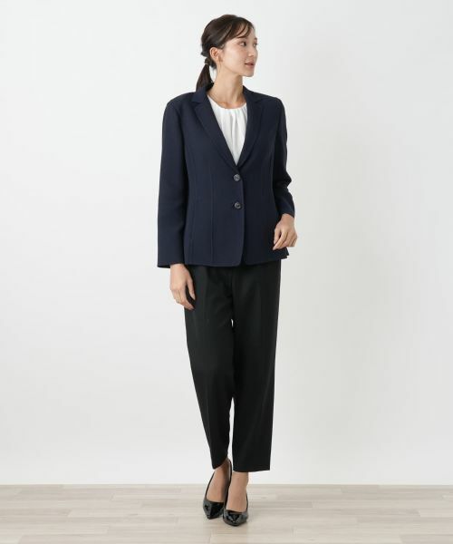 Leilian PLUS HOUSE / レリアンプラスハウス テーラードジャケット | ブレザー【MANIGLIA】 | 詳細1