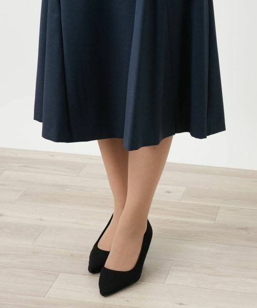 Leilian PLUS HOUSE / レリアンプラスハウス ミニ・ひざ丈スカート | フレアスカート【BOURGE】 | 詳細12
