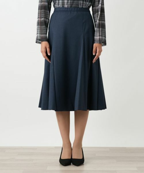 Leilian PLUS HOUSE / レリアンプラスハウス ミニ・ひざ丈スカート | フレアスカート【BOURGE】 | 詳細7