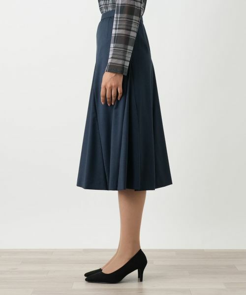 Leilian PLUS HOUSE / レリアンプラスハウス ミニ・ひざ丈スカート | フレアスカート【BOURGE】 | 詳細8