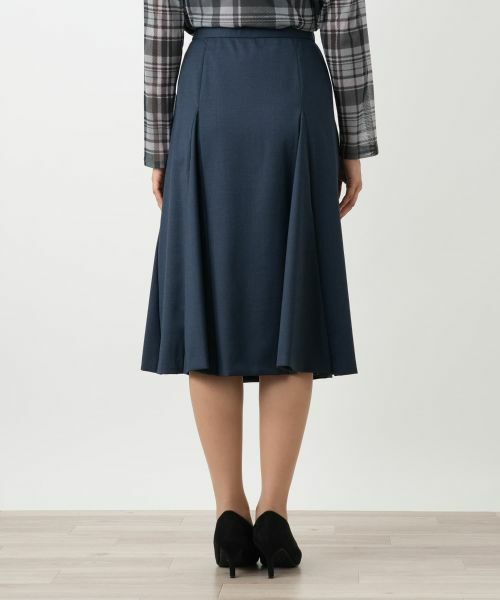 Leilian PLUS HOUSE / レリアンプラスハウス ミニ・ひざ丈スカート | フレアスカート【BOURGE】 | 詳細9