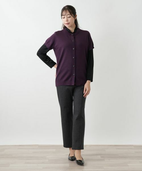 Leilian PLUS HOUSE / レリアンプラスハウス テーラードジャケット | ベスト | 詳細1