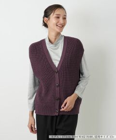 Leilian PLUS HOUSE / レリアンプラスハウス テーラードジャケット | ベスト【Leilian WHITE LABEL】