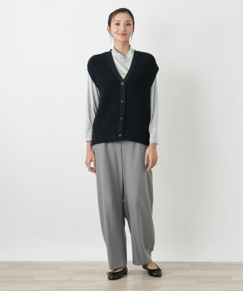 Leilian PLUS HOUSE / レリアンプラスハウス テーラードジャケット | ベスト【Leilian WHITE LABEL】 | 詳細1