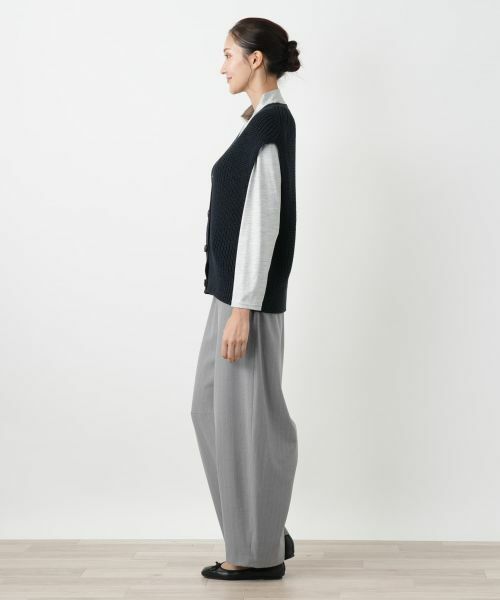 Leilian PLUS HOUSE / レリアンプラスハウス テーラードジャケット | ベスト【Leilian WHITE LABEL】 | 詳細2