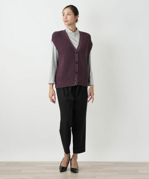 Leilian PLUS HOUSE / レリアンプラスハウス テーラードジャケット | ベスト【Leilian WHITE LABEL】 | 詳細4