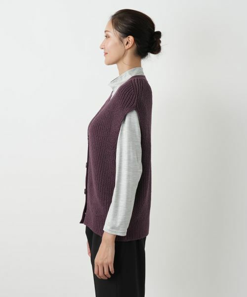 Leilian PLUS HOUSE / レリアンプラスハウス テーラードジャケット | ベスト【Leilian WHITE LABEL】 | 詳細8