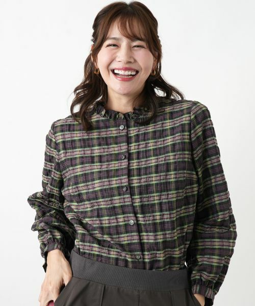 Leilian PLUS HOUSE / レリアンプラスハウス シャツ・ブラウス | ブラウス【Leilian WHITE LABEL】 | 詳細1