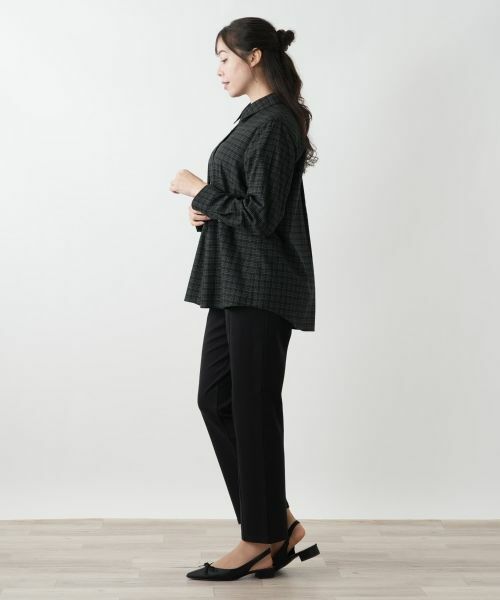 Leilian PLUS HOUSE / レリアンプラスハウス シャツ・ブラウス | 【ウォッシャブル】シャツブラウス【Leilian WHITE LABEL】 | 詳細2