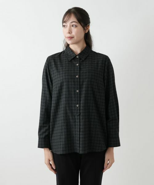 Leilian PLUS HOUSE / レリアンプラスハウス シャツ・ブラウス | 【ウォッシャブル】シャツブラウス【Leilian WHITE LABEL】 | 詳細4