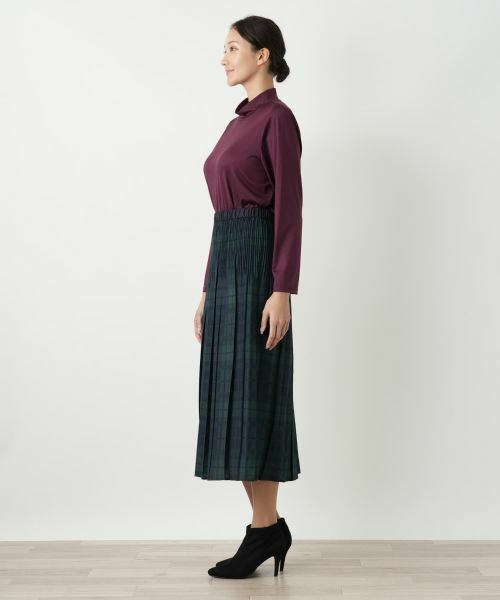 Leilian PLUS HOUSE / レリアンプラスハウス ミニ・ひざ丈スカート | スカート【Leilian WHITE LABEL】 | 詳細2