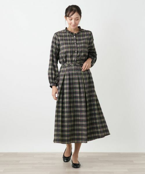 Leilian PLUS HOUSE / レリアンプラスハウス ミニ・ひざ丈スカート | フレアスカート【Leilian WHITE LABEL】 | 詳細4