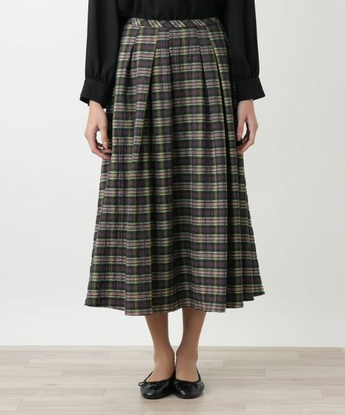 Leilian PLUS HOUSE / レリアンプラスハウス ミニ・ひざ丈スカート | フレアスカート【Leilian WHITE LABEL】 | 詳細7